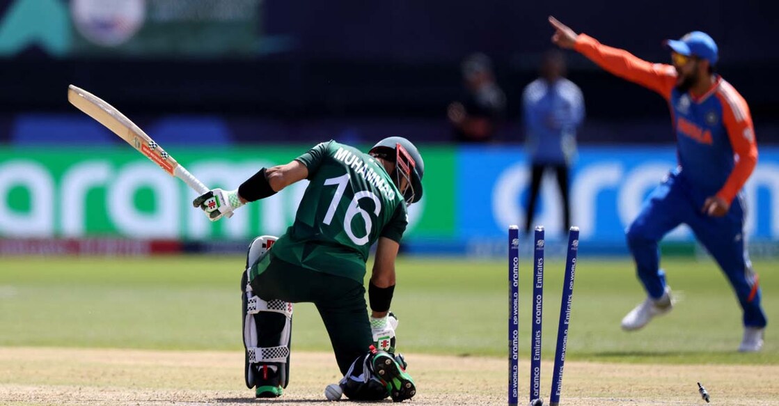 Cricket - ICC T20 World Cup 2024 - Group A - India v Pakistan - Nassau County International Cricket Stadium, New York, United States - June 9, 2024 Pakistan's Mohammad Rizwan in action REUTERS/Andrew Kelly