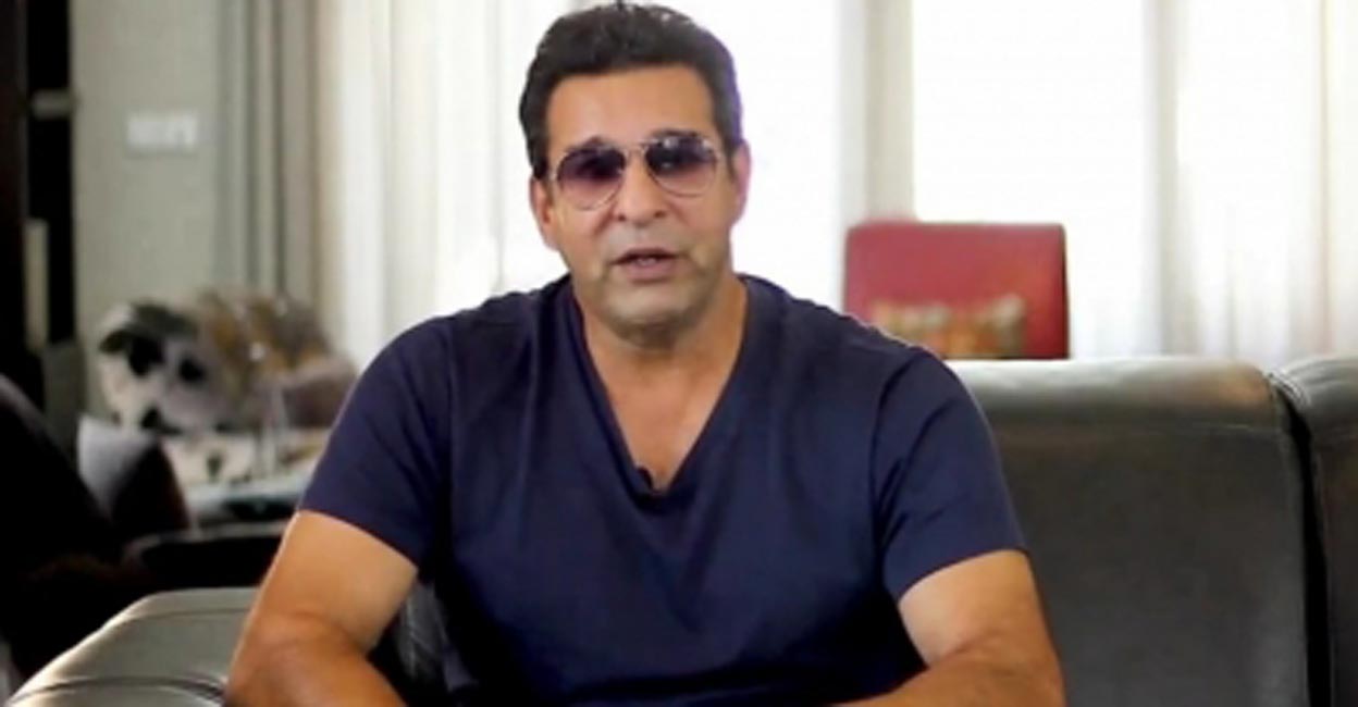Pakistan pace legend Wasim Akram. File photo: IANS
