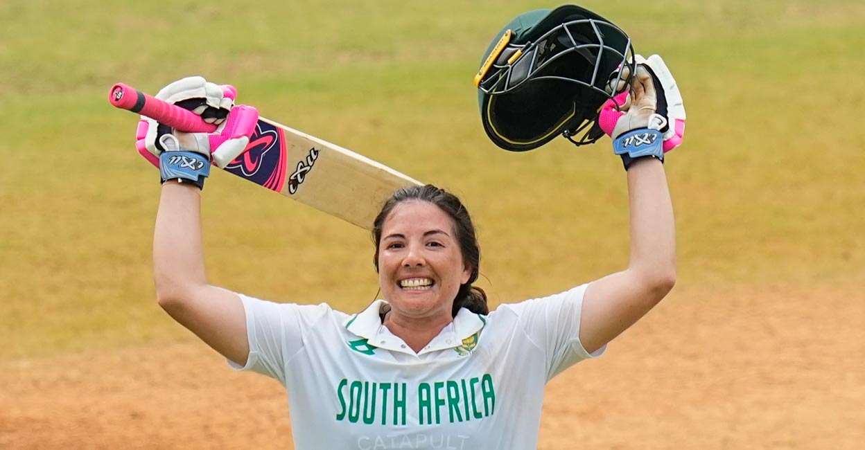 Women's Test: Luus, Wolvaardt fight hard for South Africa | Cricket ...