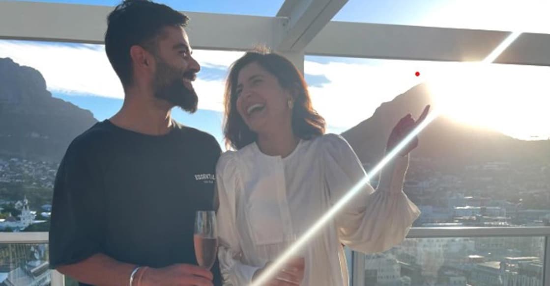 Virat Kohli and Anushka Sharma. Photo: Instagram@virat.kohli