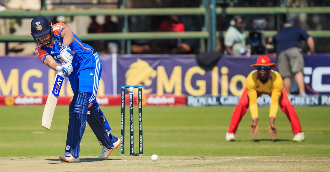 Captain Shubman Gill top scored with 66 runs. Photo: X/@BCCI