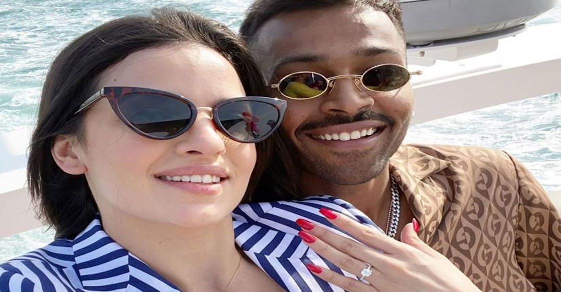 Hardik Pandya and Natasa Stankovic. File photo: IANS