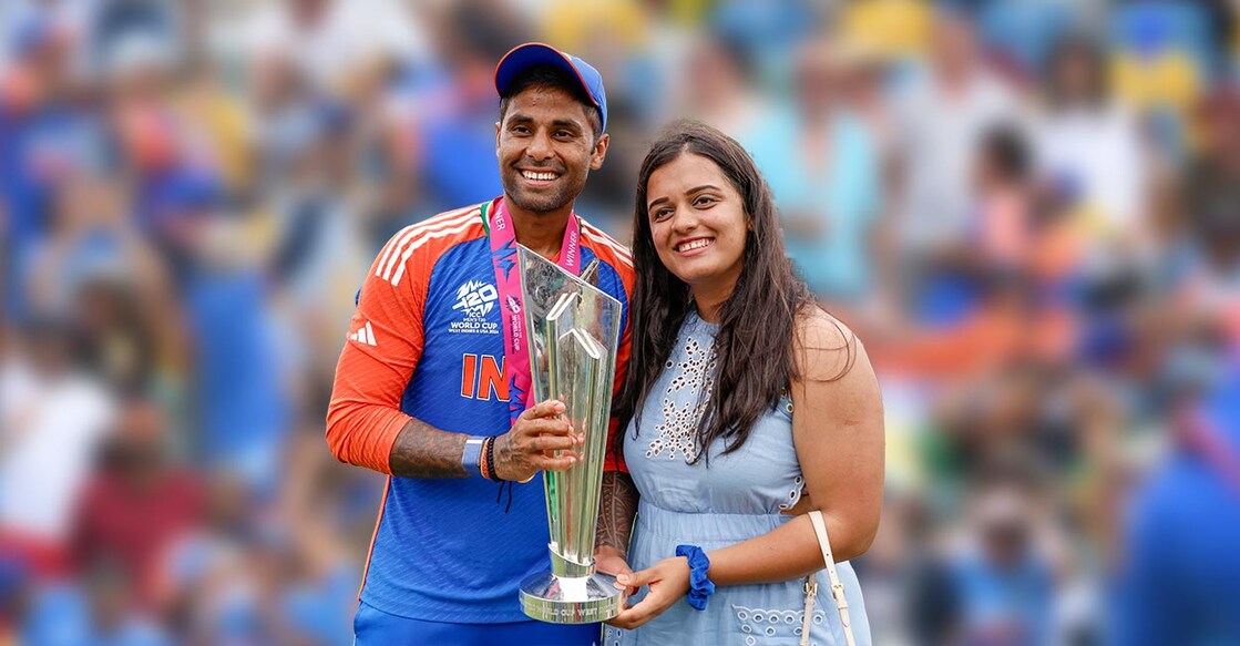 Suryakumar Yadav & wife