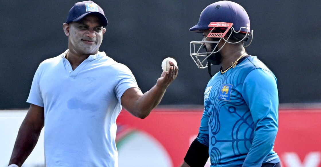 Sanath Jayasuriya had recently been a consultant for the Lankan team during the T20 World Cup. File photo: AFP/Munir Uz Zaman