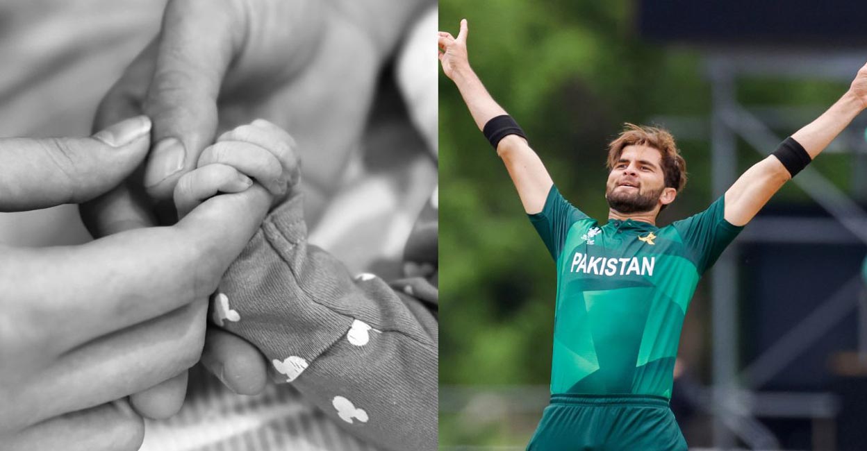This moment changes everything: Shaheen Afridi on birth of his son Afridi took to social media to express his joy. Photos: X@iShaheenAfridi/IANS