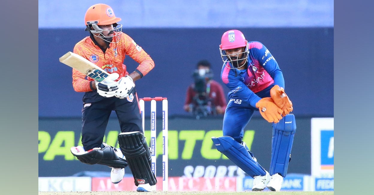 KCL T20 Rohan Kunnummal adds colour to Thiruvonam with century