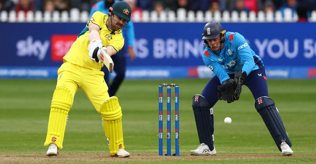 Travis Head in action. Photo: Action Images via Reuters/Matthew Childs