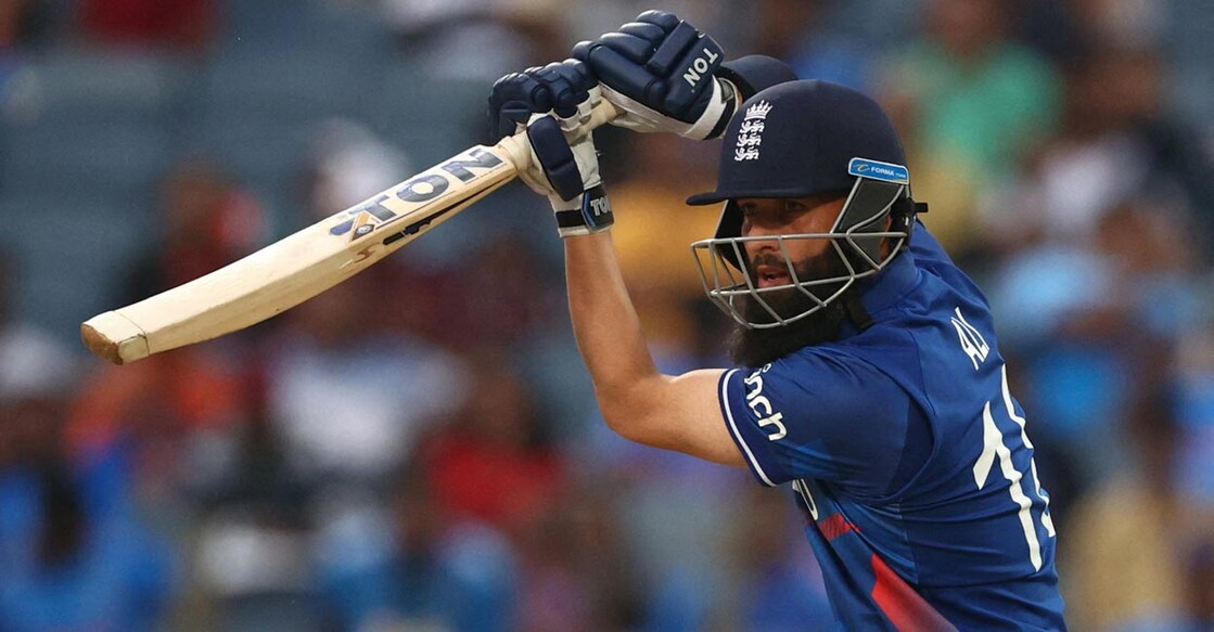 Moeen Ali was in the squad when England won the 50-over World Cup in 2019 and the T20 World Cup in 2022. File photo: Reuters/Andrew Boyers
