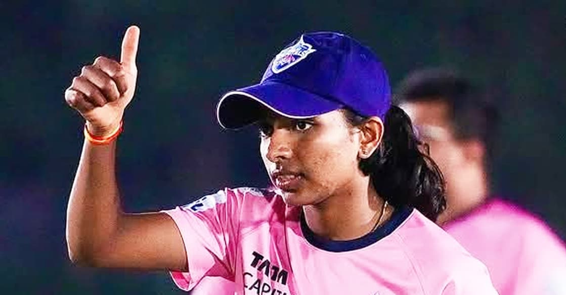 Minnu Mani. Photo: Delhi Capitals