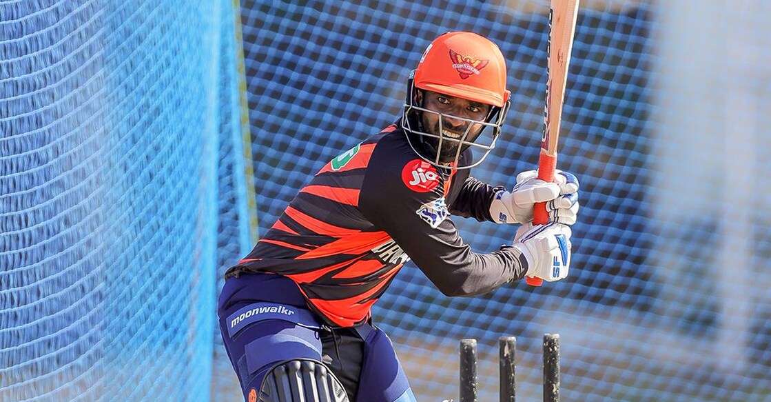 Sachin Baby will play for Sunrisers Hyderabad in IPL 2025. Photo: Sunrisers Hyderabad