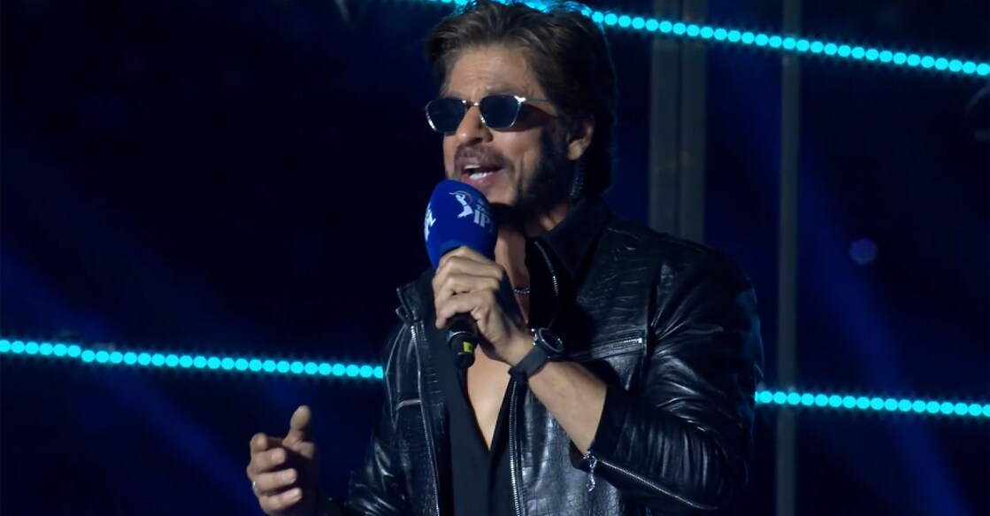 Shah Rukh Khan hosted the opening ceremony of IPL 2025 at the Eden Gardens in Kolkata. Photo: Screengrab/JioHotstar