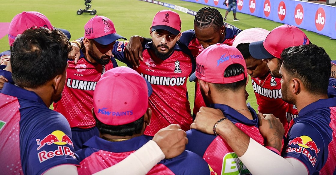 Riyan Parag will captain Rajasthan Royals for their first three matches in IPL 2025, with Sanju Samson playing as 'impact sub'. Photo: X/@rajasthanroyals