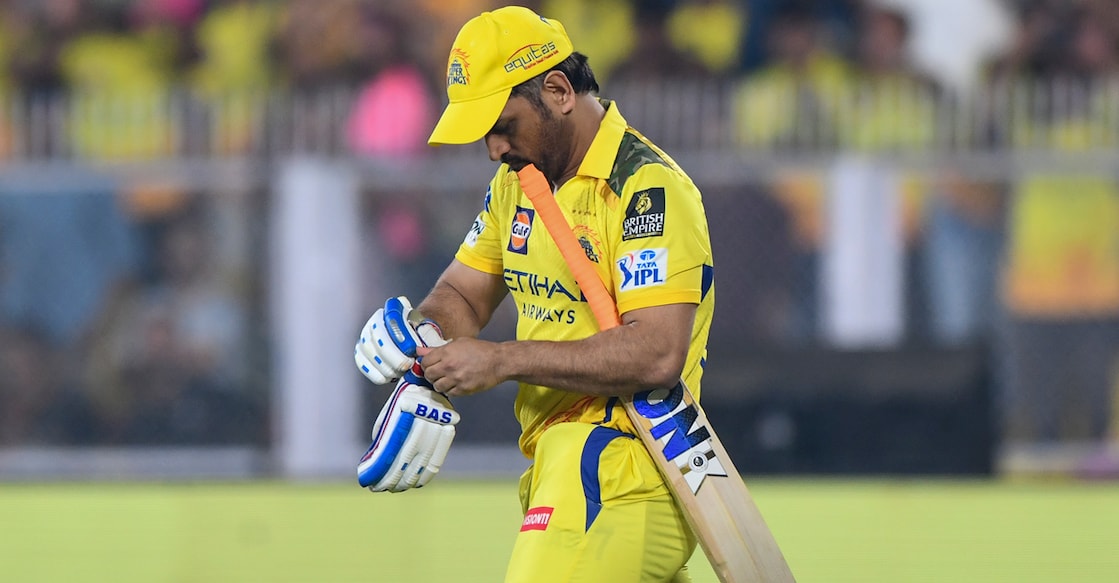 Chennai Super Kings star M S Dhoni. Photo: PTI