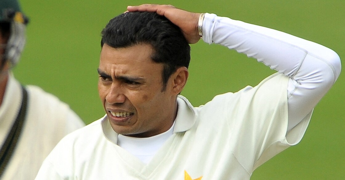 Danish Kaneria playing for Pakistan. File photo: AFP