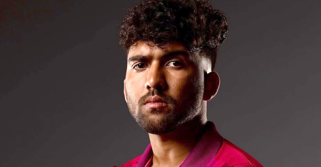 Alishan Sharafu. File photo: uaecricketofficial 