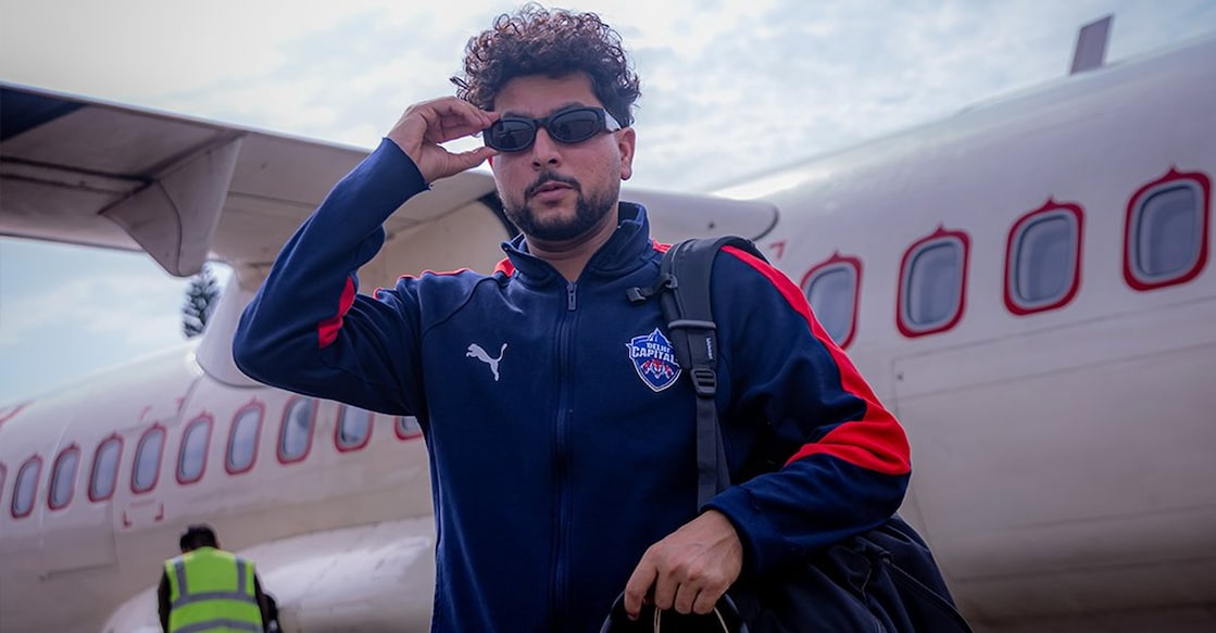 Delhi Capitals have confirmed their arrival in Dharamsala for IPL match against Punjab Kings in the IPL on May 8. Photo: X/@DelhiCapitals
