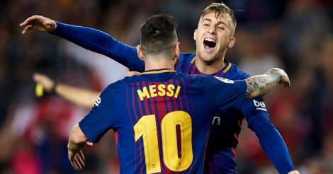 Barcelona and Valencia move clear at the top of La Liga