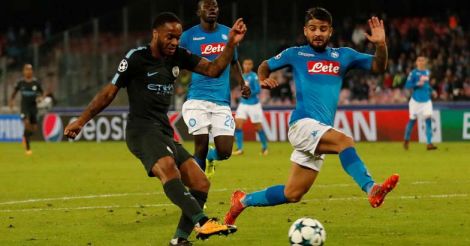 Aguero breaks Man City record in thrilling win at Napoli