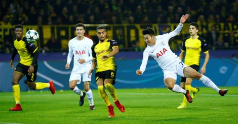 Spurs secure top spot in Group H with comeback win at Dortmund