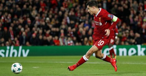 Coutinho hits hat-trick as Liverpool rout Spartak