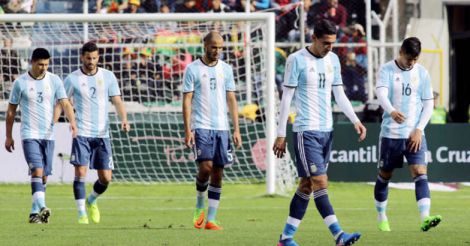 Bolivia beat Messi-less Argentina 2-0 in World Cup qualifier