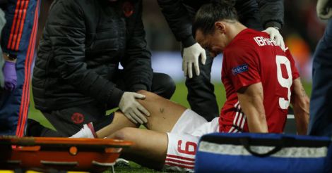 Man United's Zlatan Ibrahimovic faces long layoff: reports