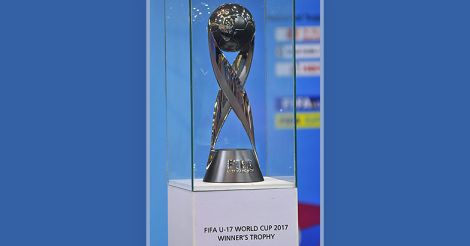 FIFA U-17 World Cup trophy to reach Kochi Friday