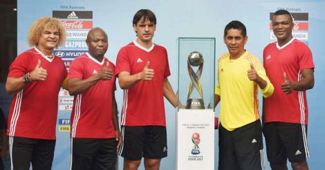 Morientes stars as FIFA Legends edge Indian team