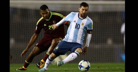 World Cup Qualifiers: Argentina held by Venezuela at home