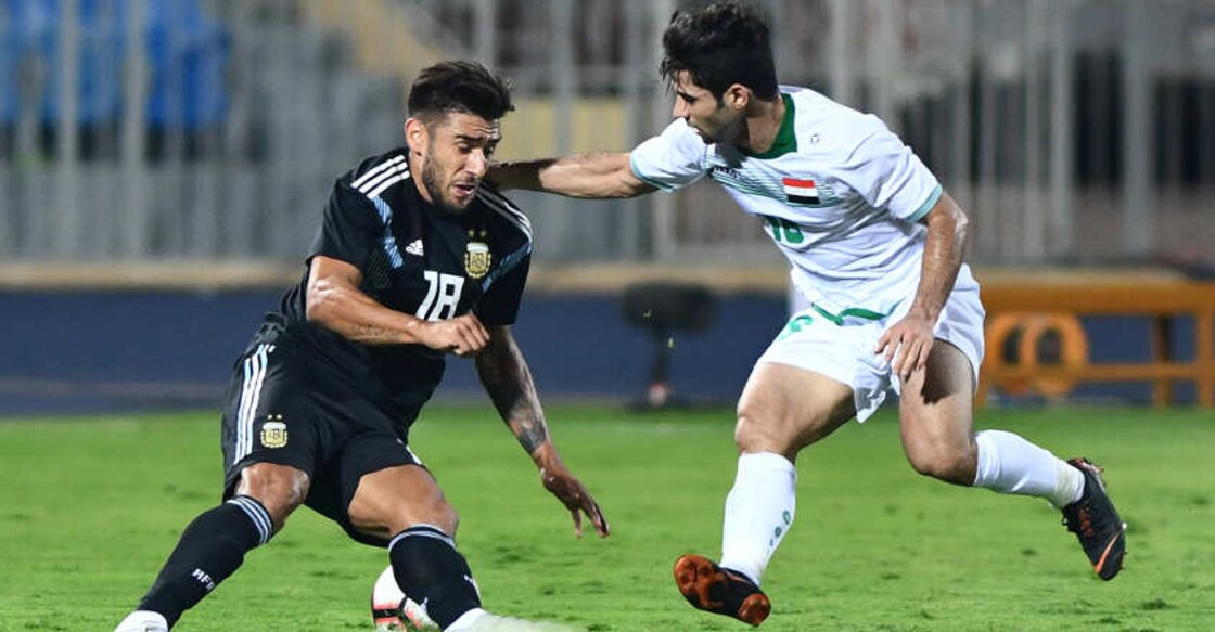 Argentina crush Iraq in friendly