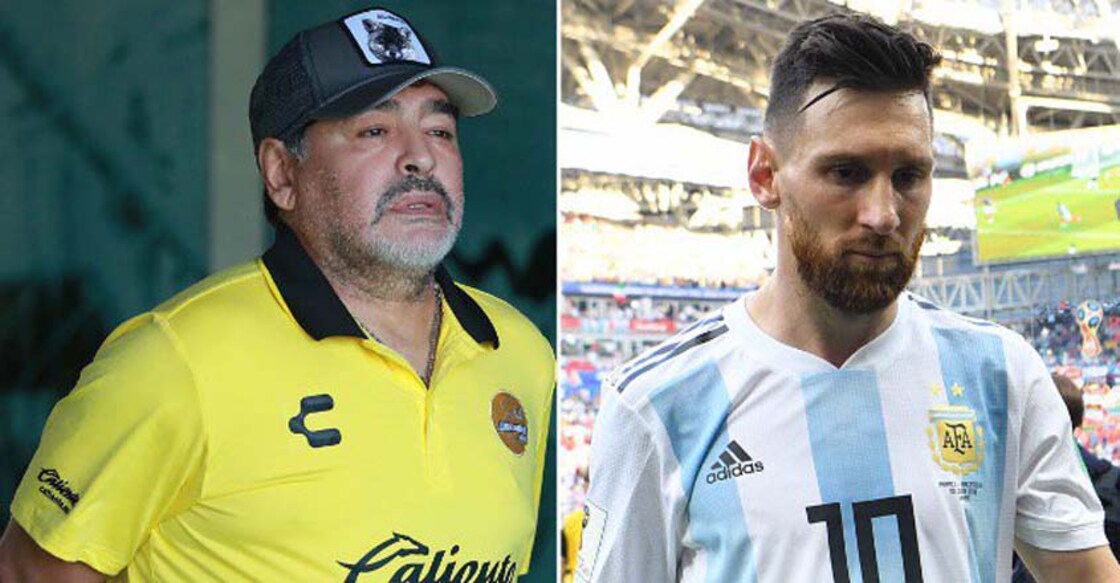 Maradona lashes out at Messi in greatest player debate