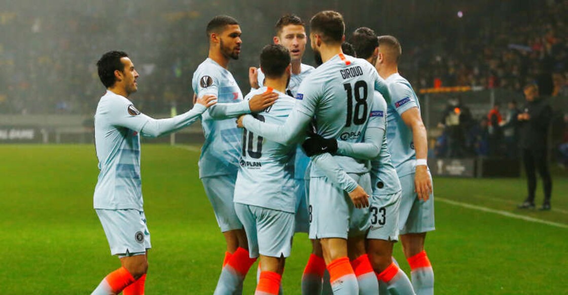 Arsenal and Chelsea through to Europa last 32, Marseille out