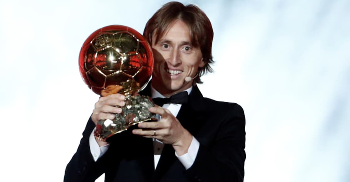 Luka Modric wins 2018 Ballon d'Or