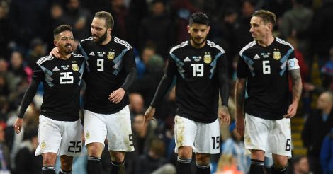 Messi-less Argentina down Italy 2-0