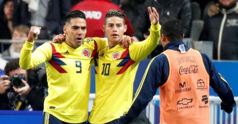 France lose composure in 3-2 defeat to Colombia