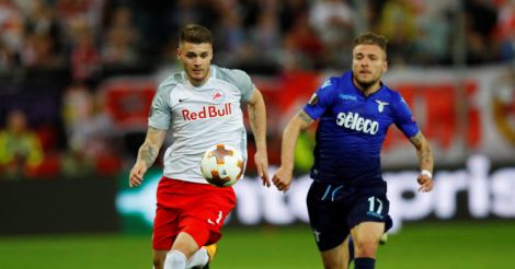 Salzburg stun Lazio as Marseille, Arsenal and Atletico reach Europa semis