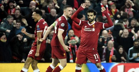 Salah shines again as Liverpool beat Roma 5-2