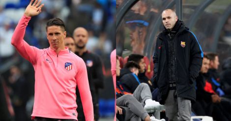 Iniesta, Torres bid farewell as La Liga season ends