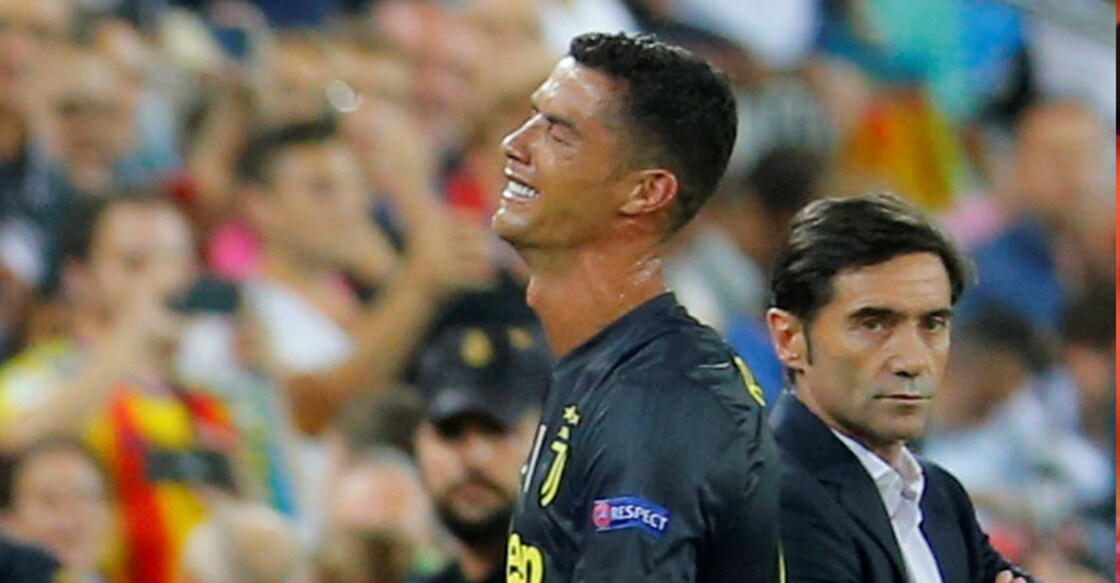 Gritty Juventus beat Valencia despite Ronaldo red card