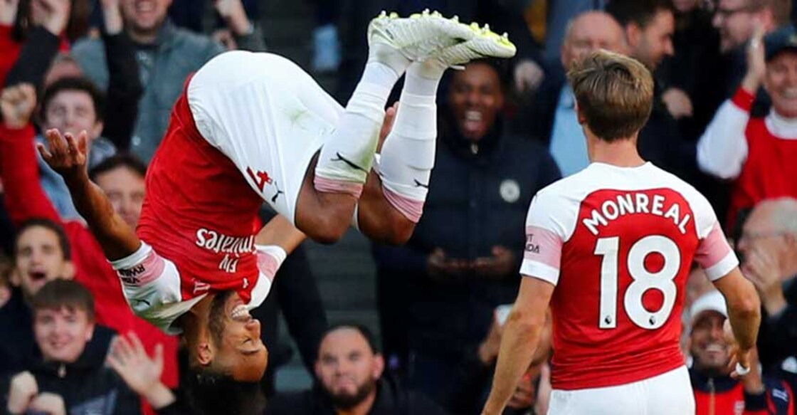 EPL: Lacazette, Aubameyang help Arsenal edge past Everton