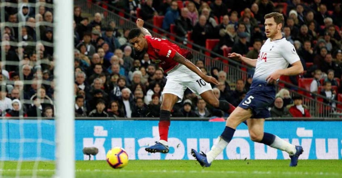 Rashford, De Gea earn Man United win at Tottenham