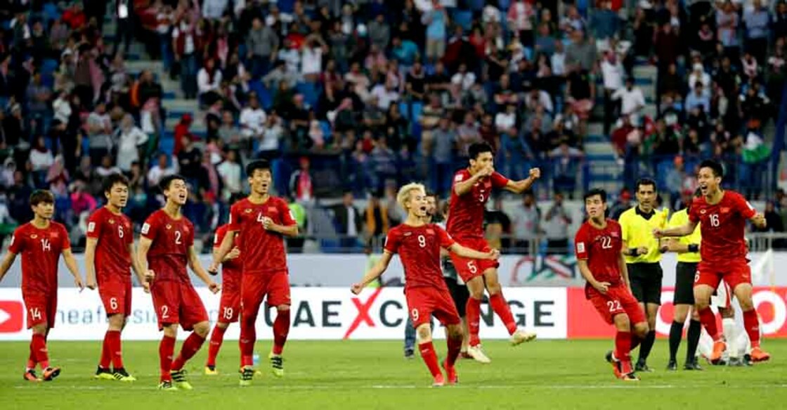Vietnam beat Jordan on penalties to reach Asian Cup quarters