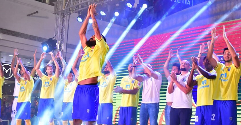 ISL: Kerala Blasters unveil new jersey