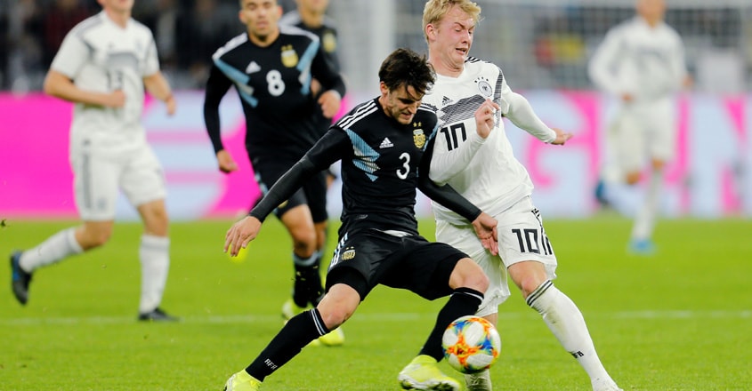 Germany waste two-goal lead to draw 2-2 with Argentina Germany waste two-goal lead to draw 2-2 with Argentina