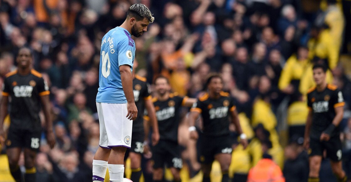 Traore double rocks Man City's title defence as Wolves triumph