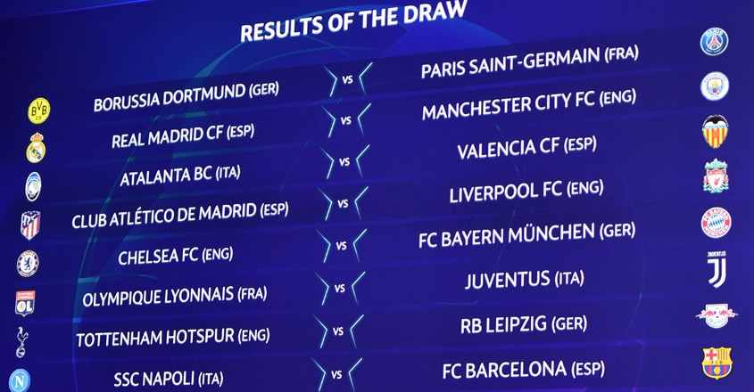 Champions League: Real Madrid drawn against Man City | Football News ...