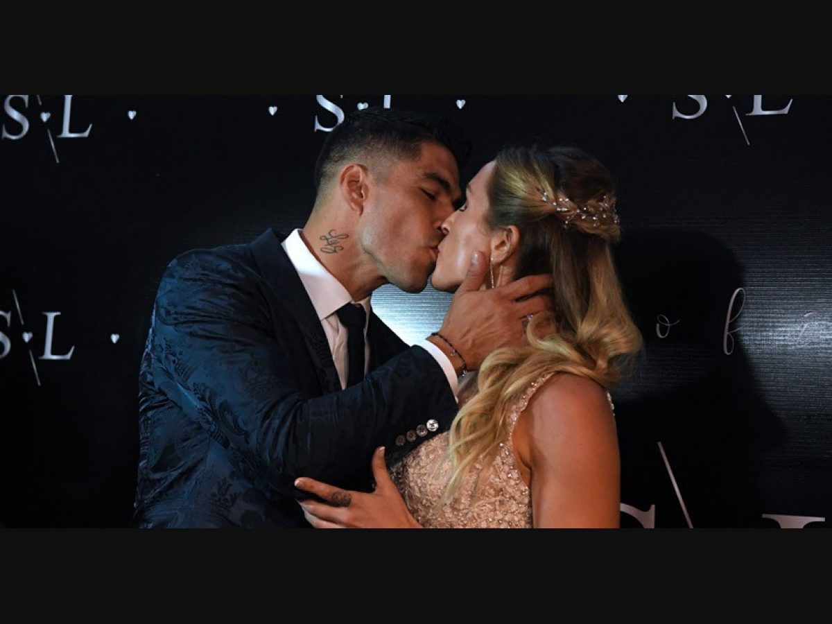 Sofia Balbi, in Yolancris, & football player Luis Suárez renew their vows