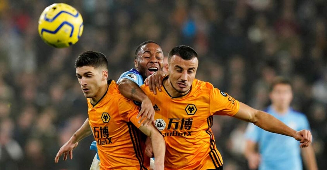 Wolves fight back to beat 10-man City as title fades further