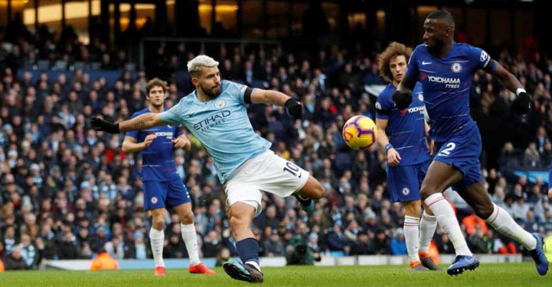 Man City destroy Chelsea 6-0 with Aguero hat-trick