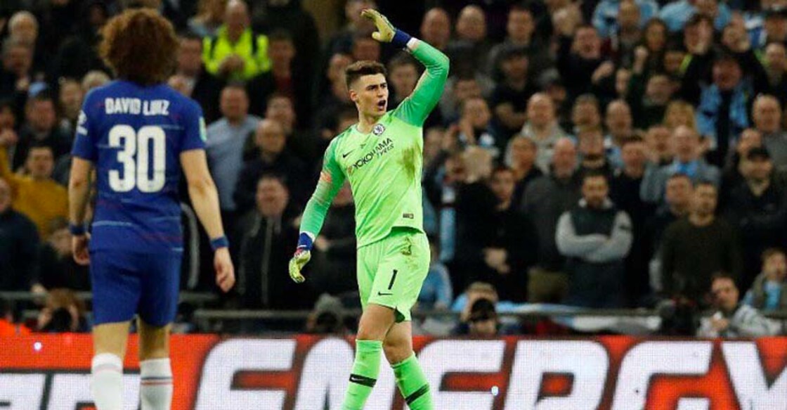 Chelsea goalkeeper Arrizabalaga publicly defies manager Sarri